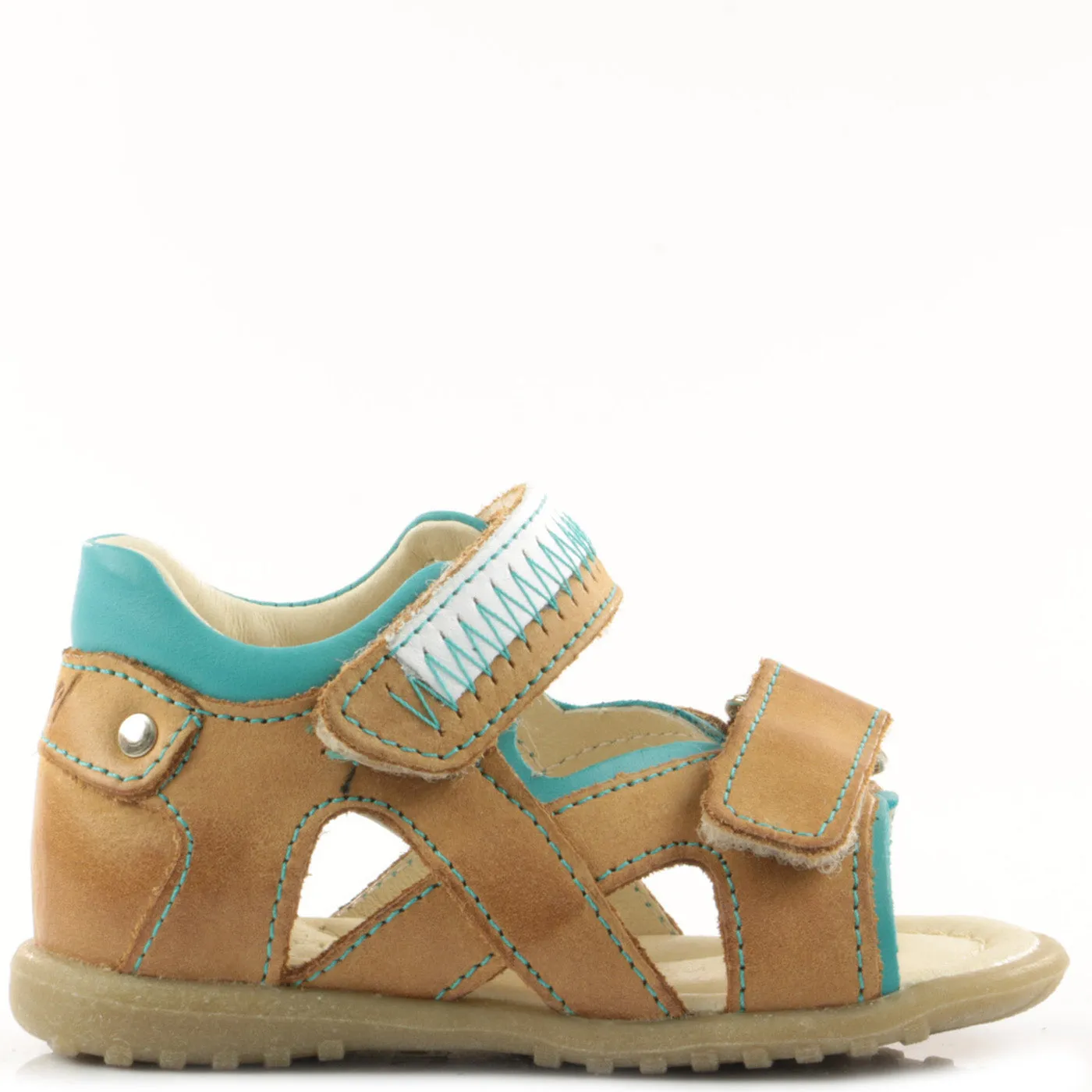 (2086-11) Emel cognac first Sandals