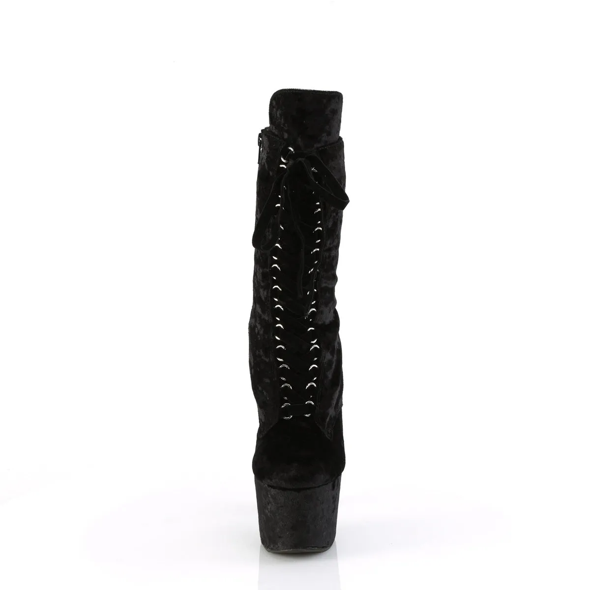 7 Inch Heel ADORE-1045VEL Black Velvet