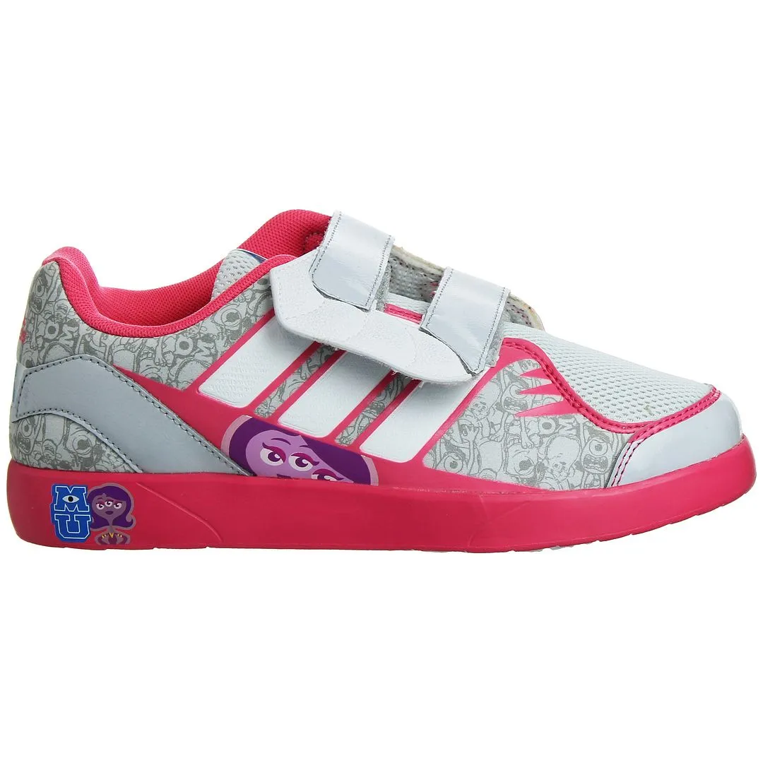 Adidas Disney Monsters University Kids Grey Athletic Trainers - Fun & Comfy Sneakers for Little Monsters