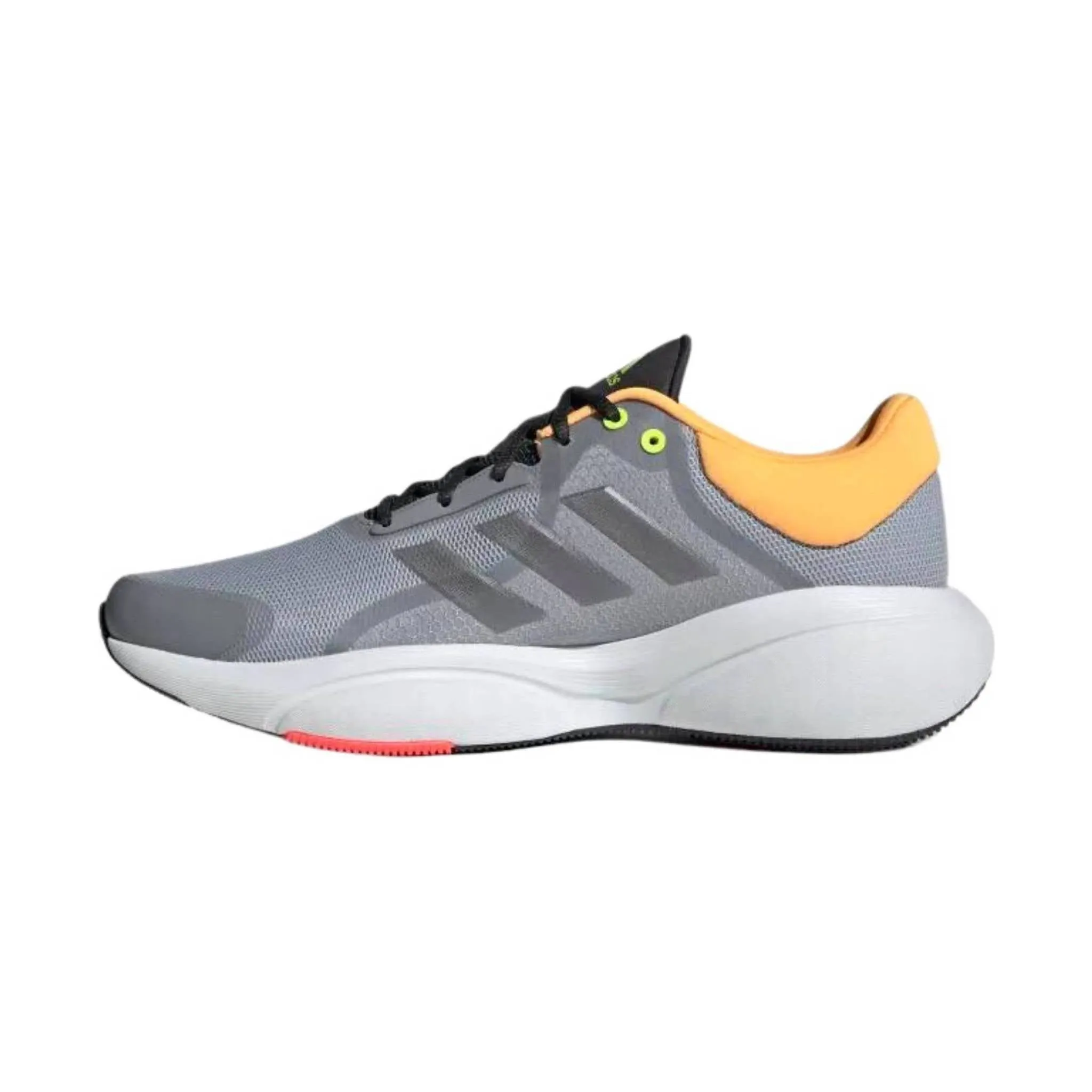 Adidas Men's Response Shoes - Halo Silver/Iron Metallic/Flash Orange