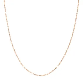 Aura by Martin Binder Gold Designer Rolo Chain Necklace