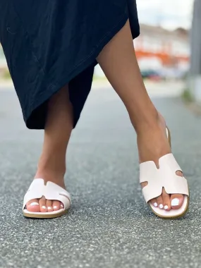 Bahama Slip on Sandal in Nude