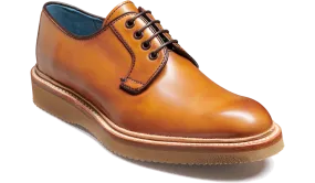 Barker Dean Derby Shoe  - Rosewood Hand Painted