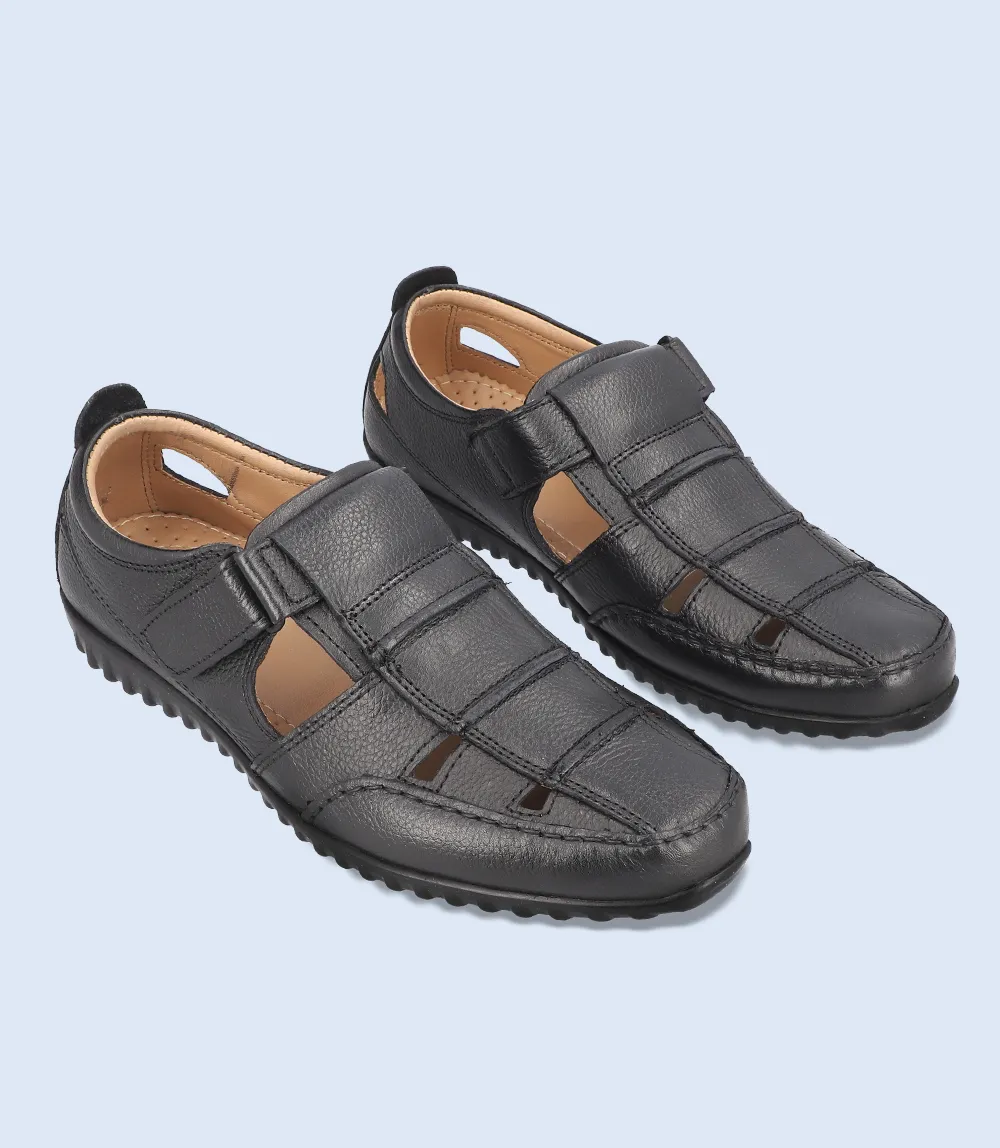 BM4642-BLACK-Men Sandal