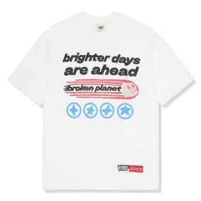 Broken Planet Brighter Days T Shirt Snow White