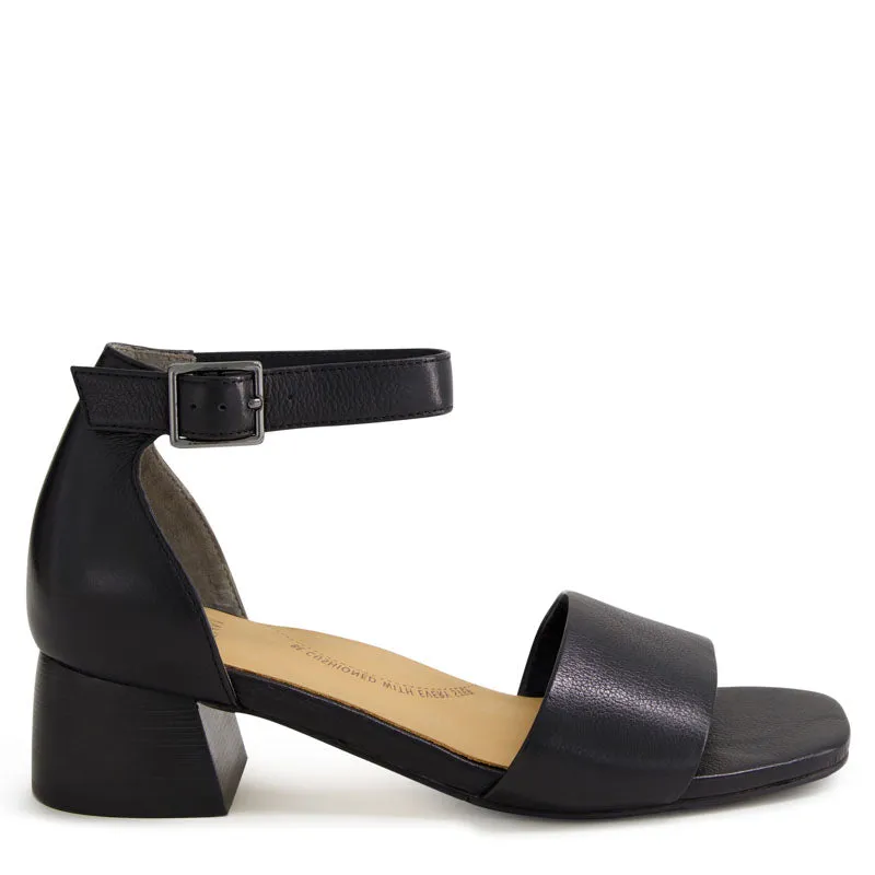 CLAIREST W - BLACK-BLACK HEEL LEATHER