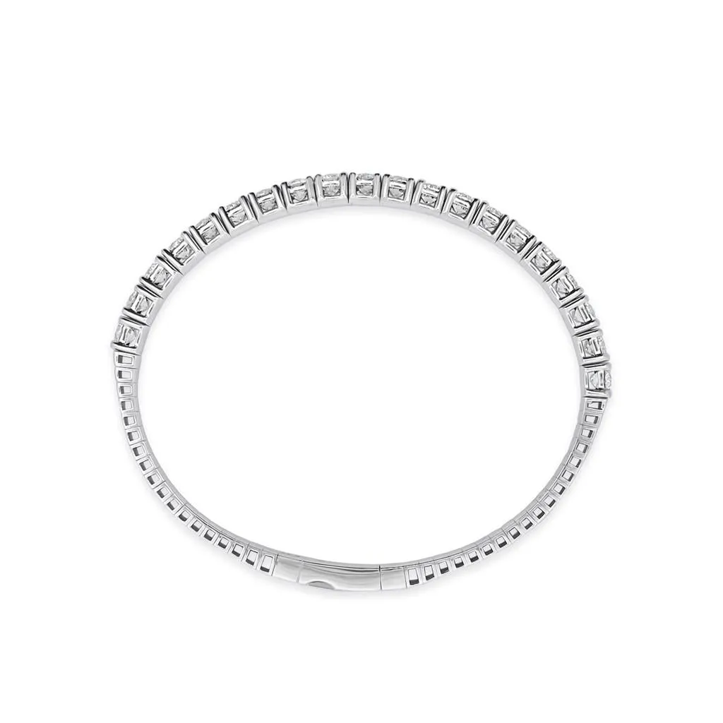 Clara by Martin Binder Diamond Flexible Bangle Bracelet (6.31 ct. tw.)