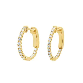 Clara by Martin Binder Diamond Hoop Earrings (0.54 ct. tw.)