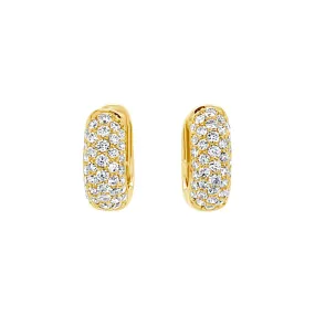 Clara by Martin Binder Diamond Huggie Hoop Earrings (0.62 ct. tw.)