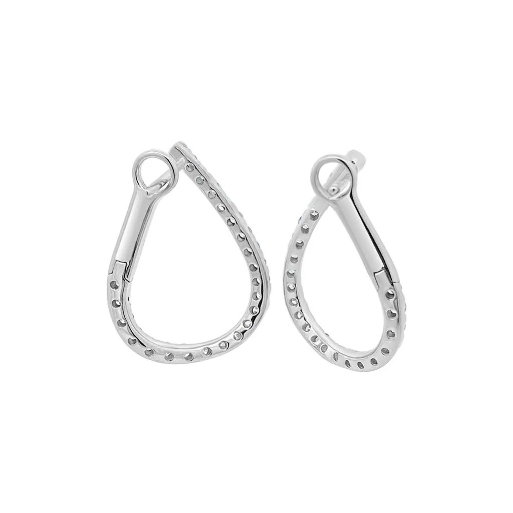 Clara by Martin Binder Diamond Open Frame Earrings (0.83 ct. tw.)