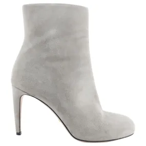 Gucci Light Grey Suede Ankle Boot - 39.5