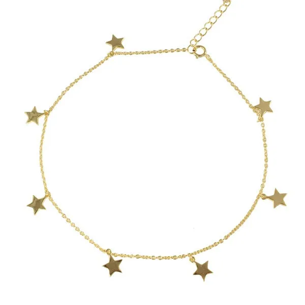 HANGING STARS ANKLET