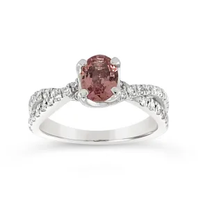 Irisa by Martin Binder Pink Sapphire & Diamond Ring