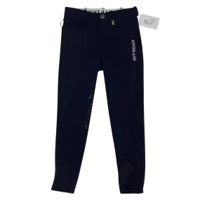 Kingsland 'Kitti' Knee Grip Breeches in Navy - Children's 10