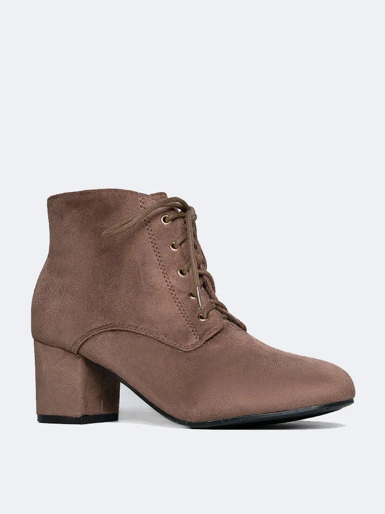 Lace Up Ankle Bootie