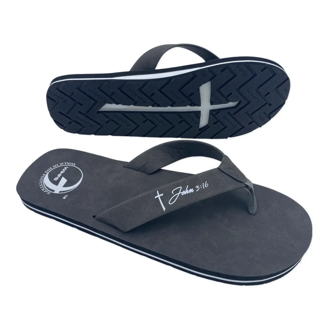 MEN's - Christian Footwear - Cross Bottom Sandals