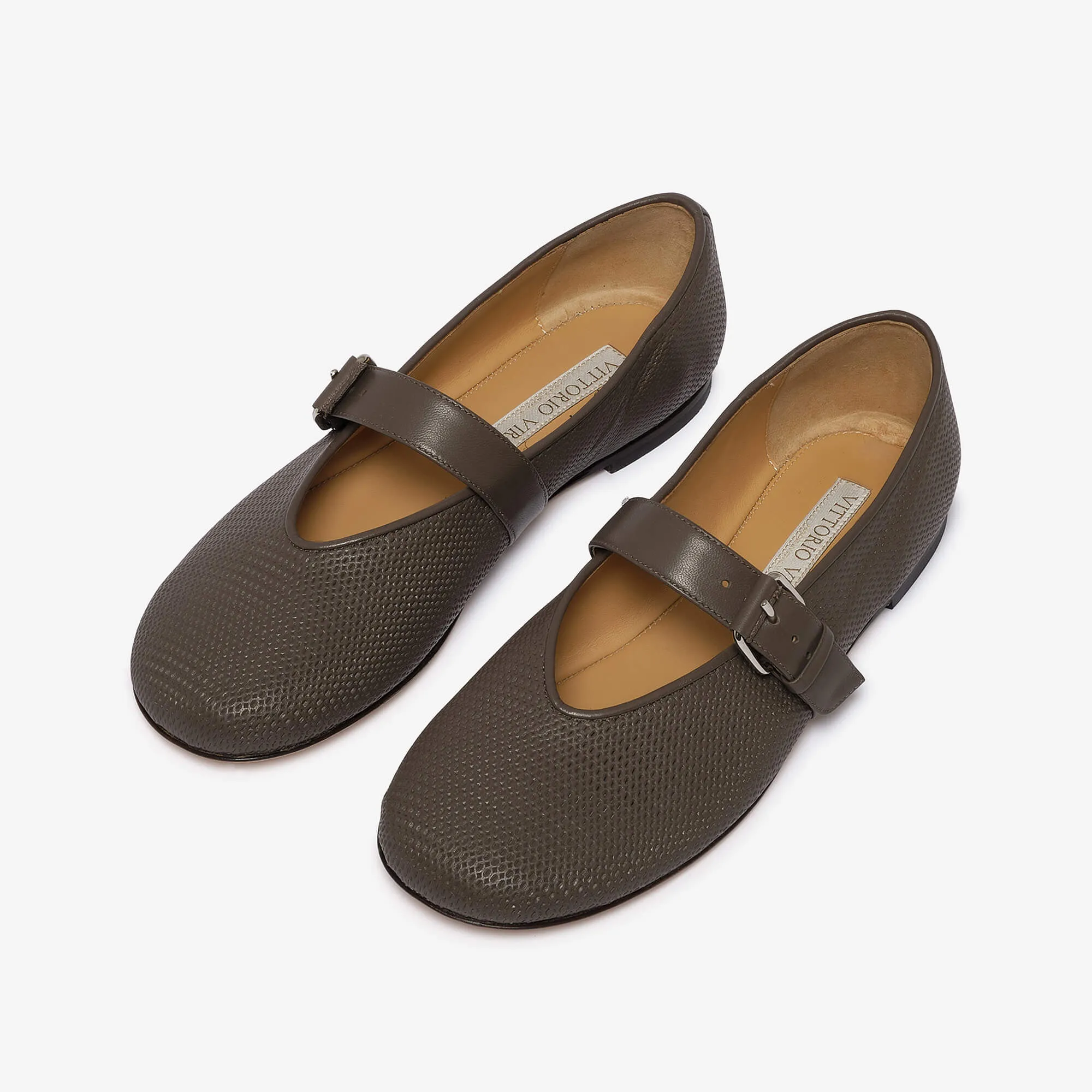 Pedania | Women's leather ballet flat