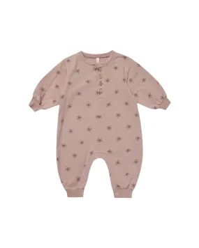 Quincy Mae - Snow Star Fleece Jumpsuit