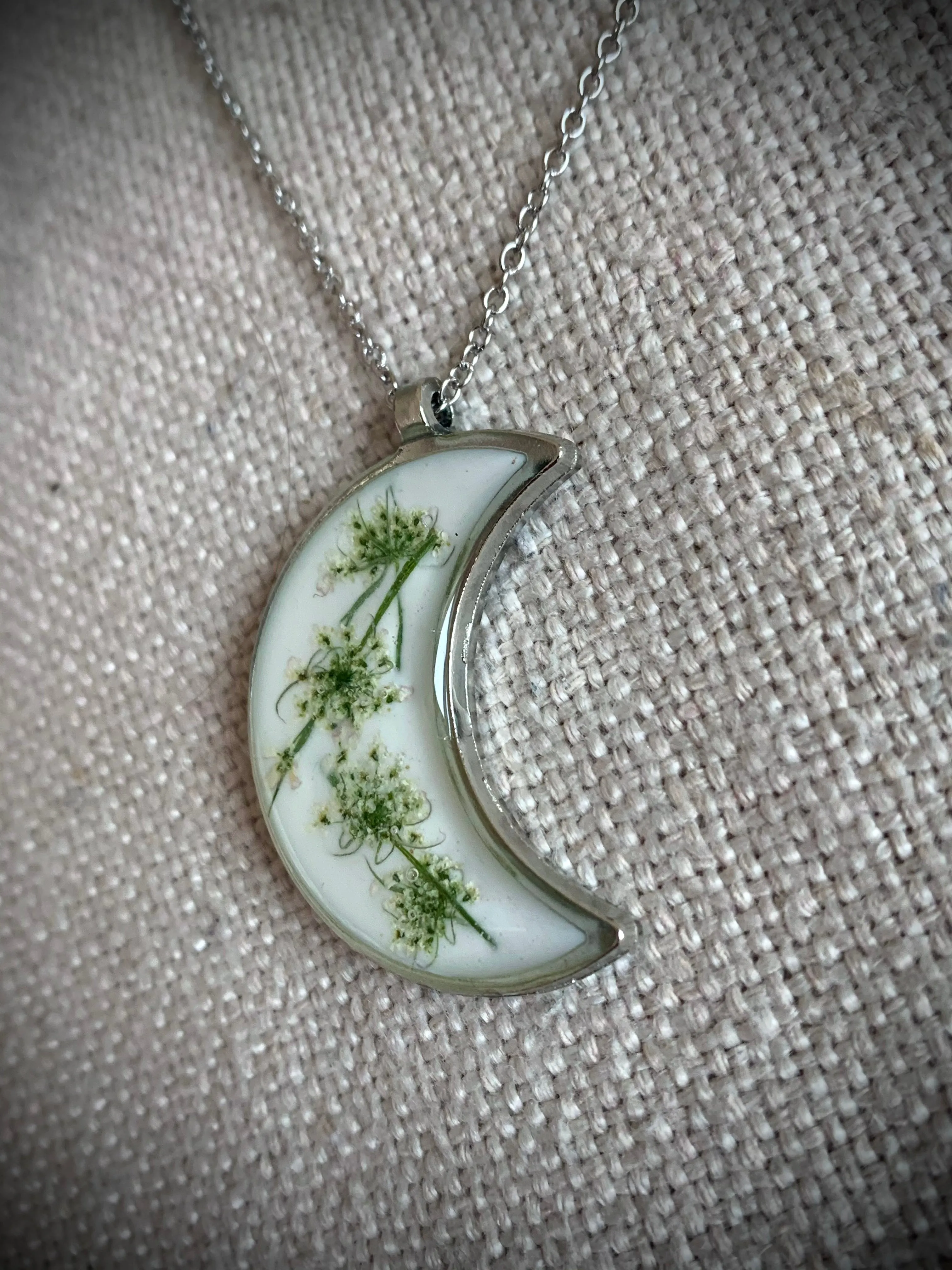 Snow Moon Necklace