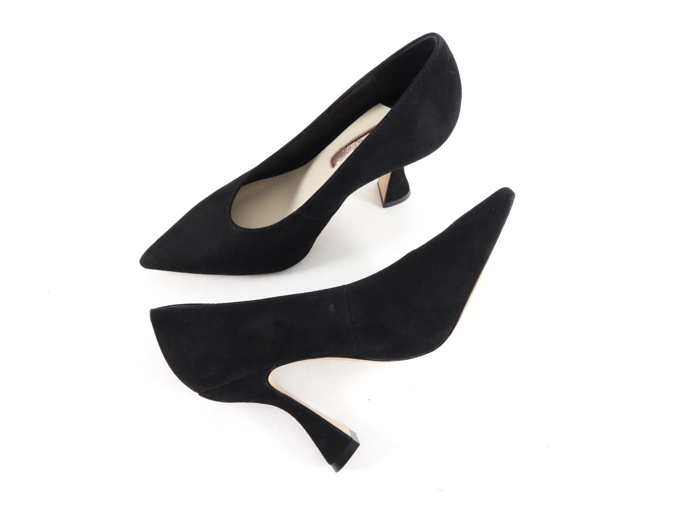 Sophia Webster Black Suede Pumps - Euro 38