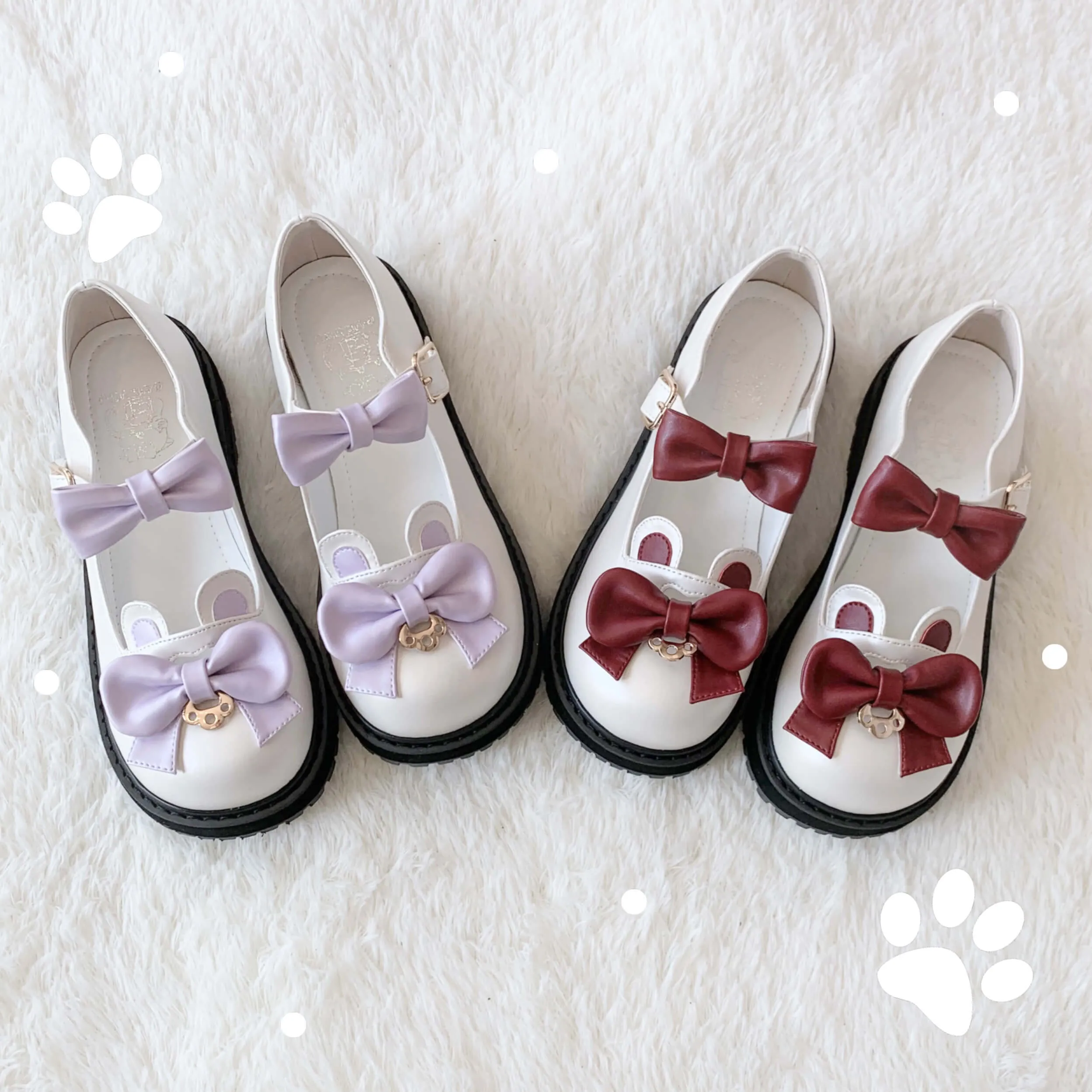 ''SWEET BEAR'' LOLITA BOW SHOES BY52510