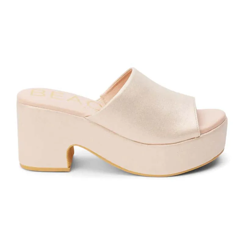 Terry Platform Sandal