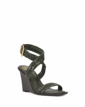 Vince Camuto ELYNNA LUSH OLIVE/LARGE WRAPPED PU BA