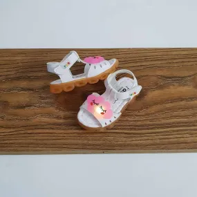 White Baby Sandal