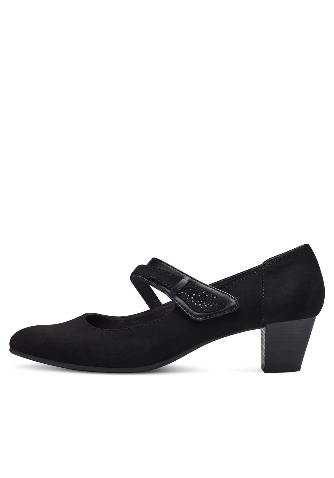 Womens Low Block Heeled Shoe