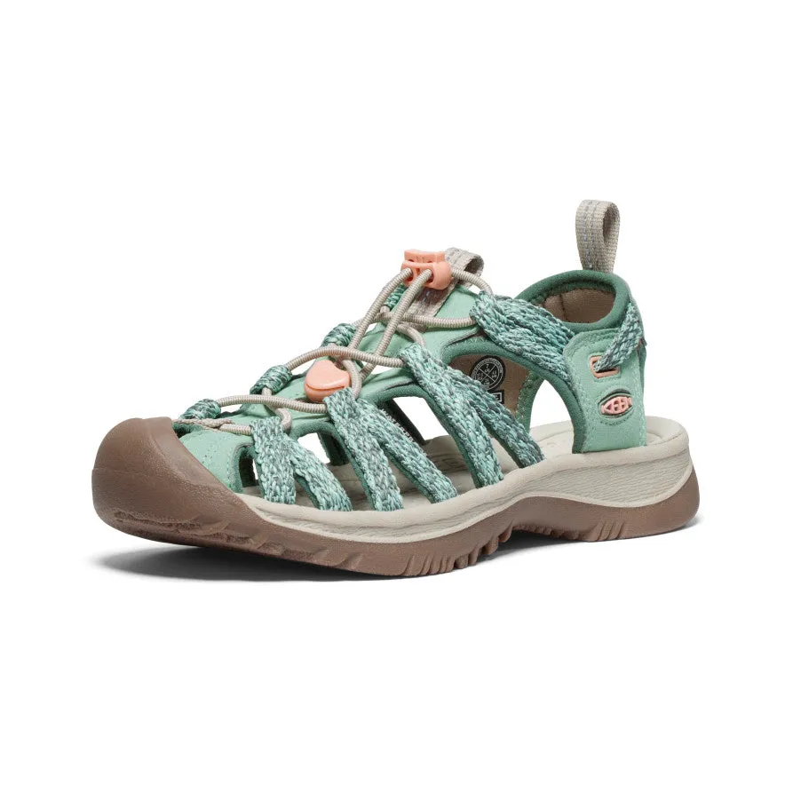 Women's Whisper  |  Granite Green/Peach Parfait